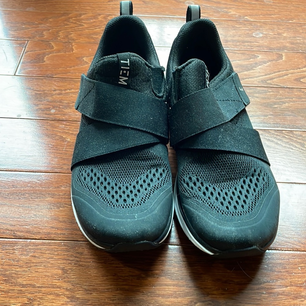 Tiem cycling shoes black size 8